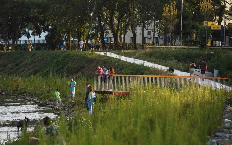 A new green infrastructure on the Somes River