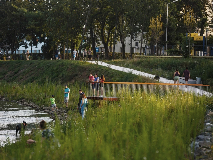 A new green infrastructure on the Somes River