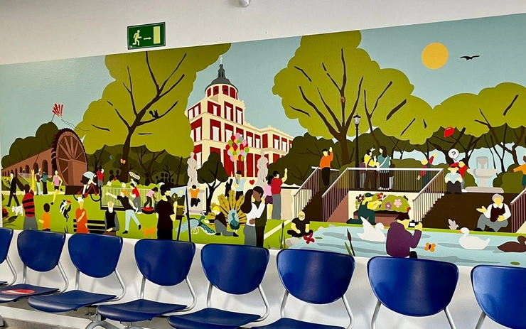 Humanizing spaces in healthcare environments