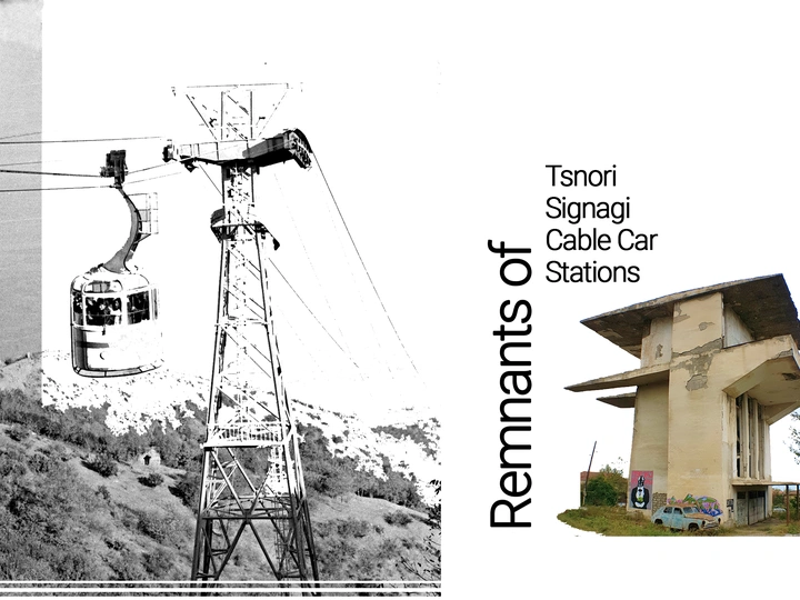 Remnants of Tsnori Cable Car