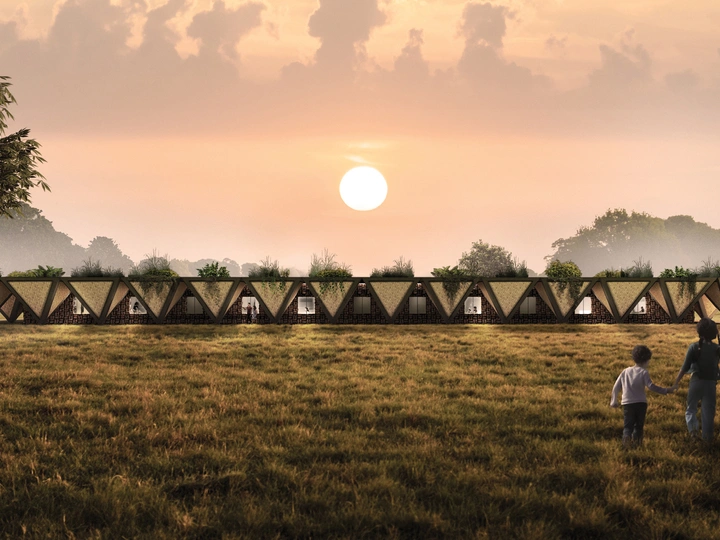 Prototype of sustainable, modular & lowcost school