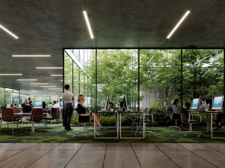 The insertion of OrganicArchitecture in workplaces