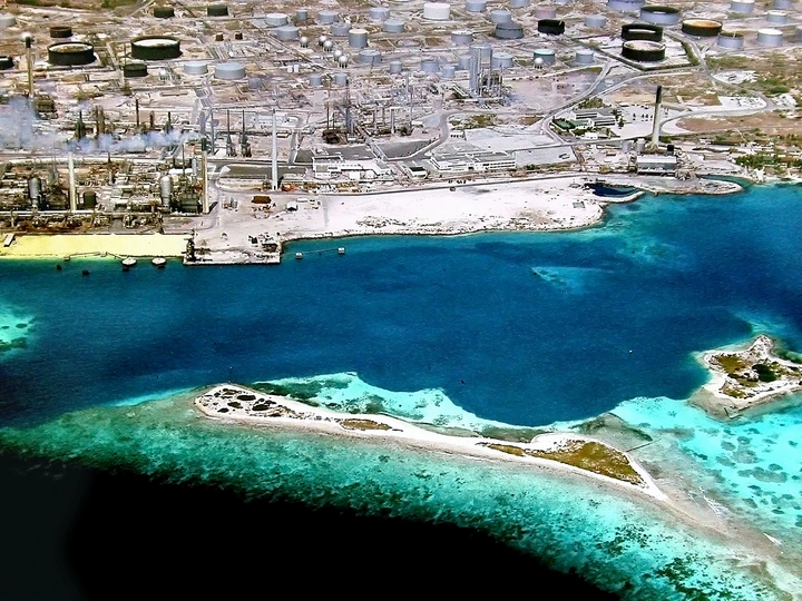 Flaring Oil in Paradise