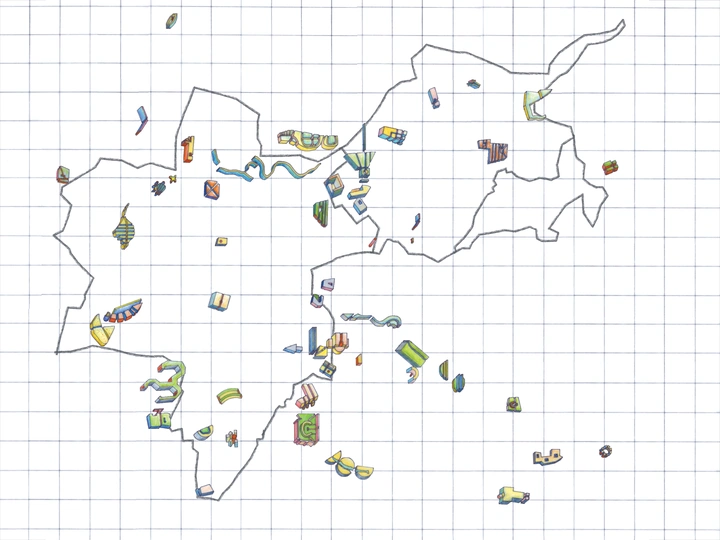 Archipelago of Urban Gardens