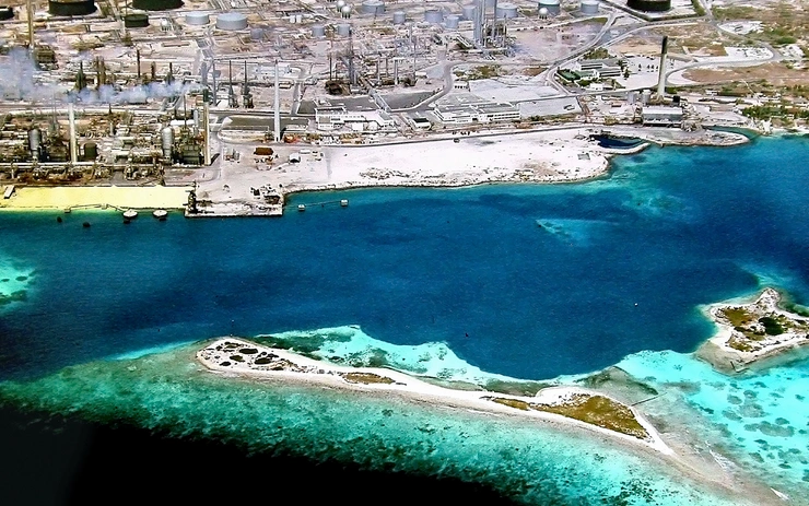 Flaring Oil in Paradise