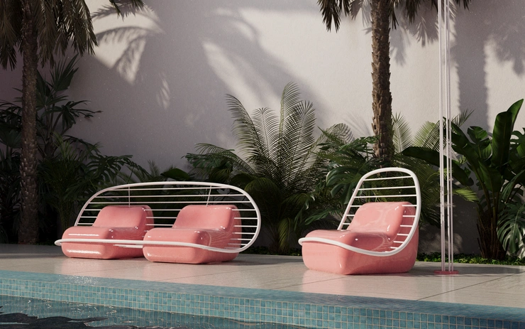 Urban furniture design project "Zefirka"