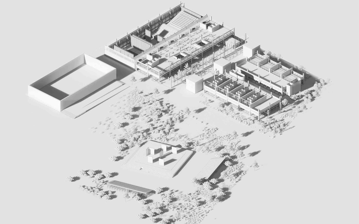 Paral·lel Cultural Nexus: A Vertical Shared Space