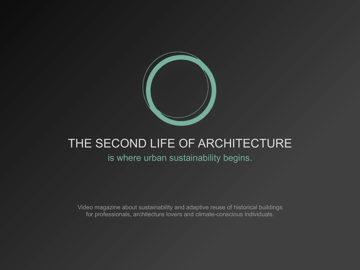 The Second Life of Architecture