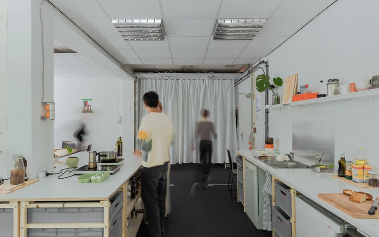 Transforming vacant offices into temporary housing