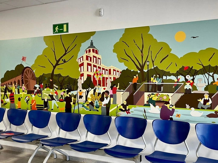 Humanizing spaces in healthcare environments