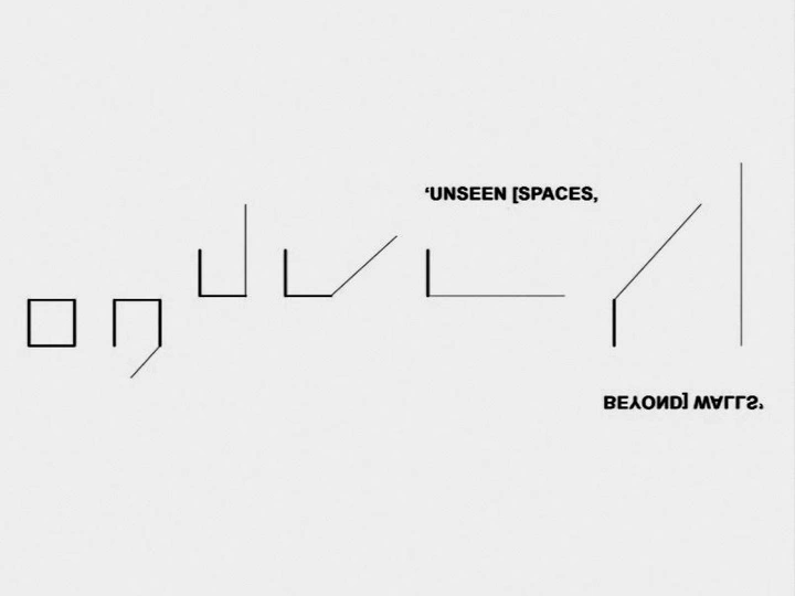 ‘Unseen [spaces, Beyond] walls’