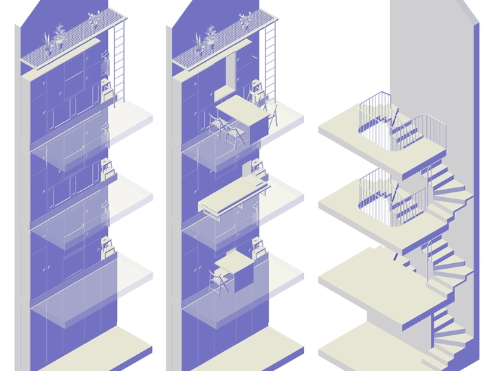 ex refugee suburban house