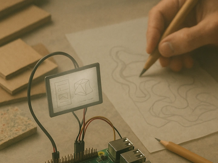 AI as Co-Creator:Knowledge Space to Design Process