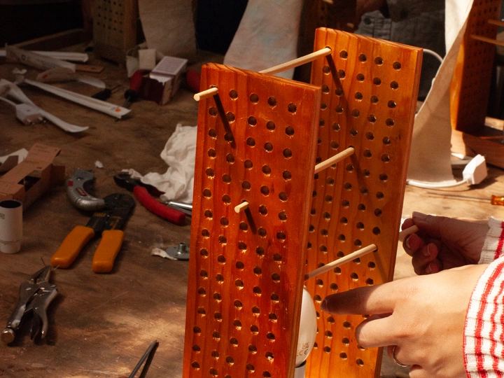 Building community through creation from waste