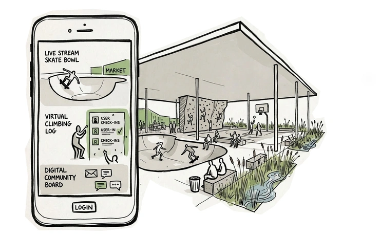 The Covered Commons - A new urban typology