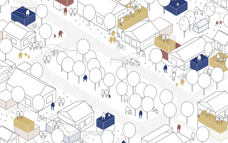 Co-op Future | Five Family home as a prototype