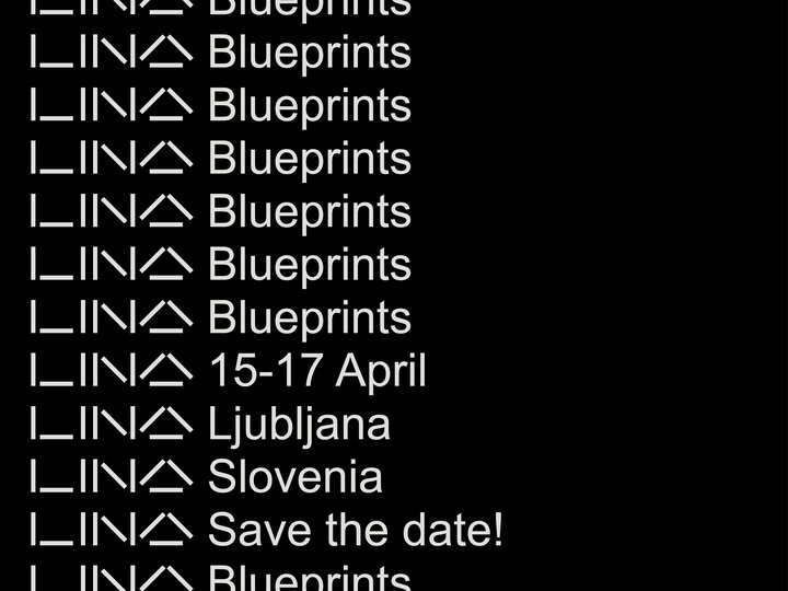 Save the date: LINA Blueprints