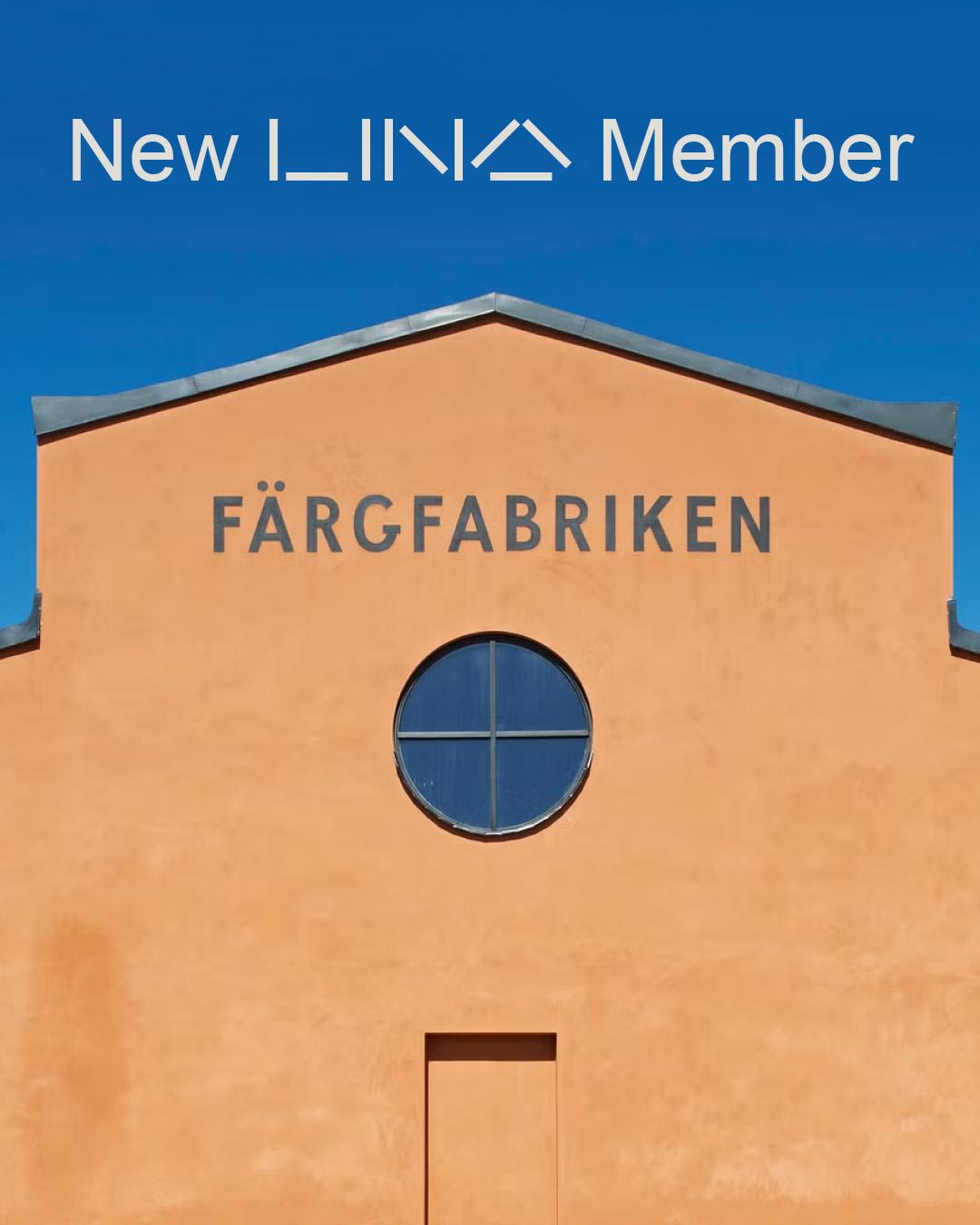 Färgfabriken selected as new LINA Member